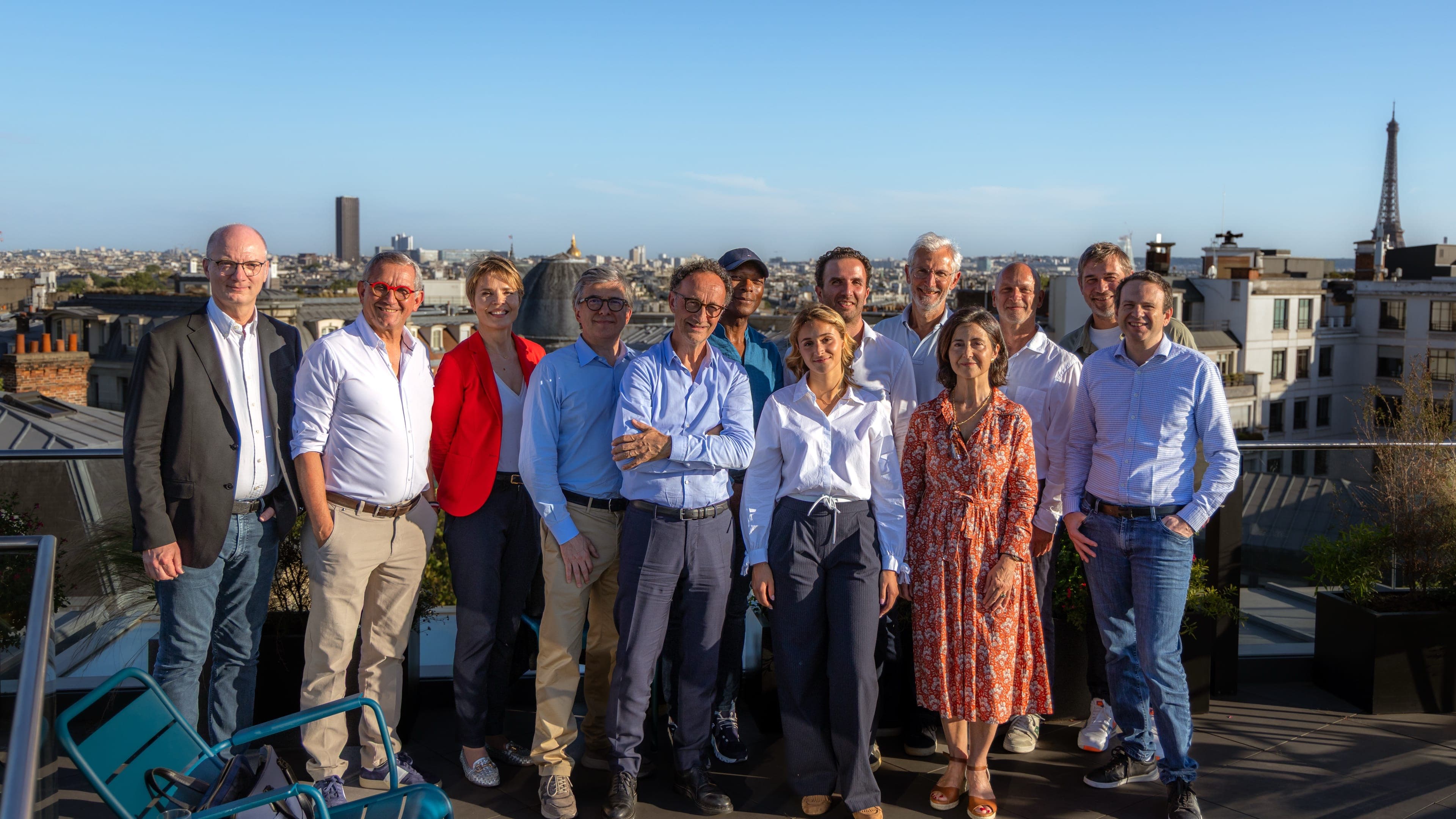 Les membres du collectif Seed4Soft réunis à Paris